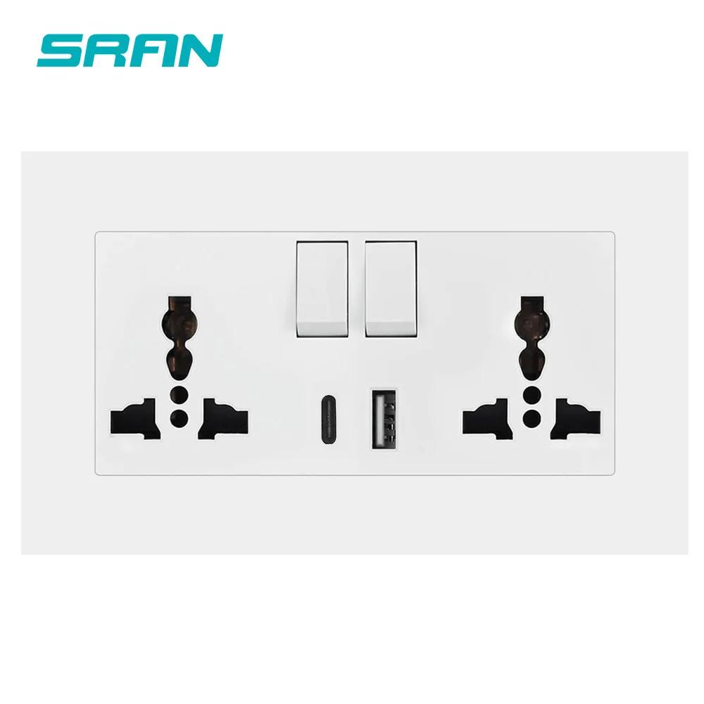 SRAN CŸ ̽     ܼƮ, 250V,1A1C USB  Ʈ, 5V 2.1A, ġ , 146mm x 86mm